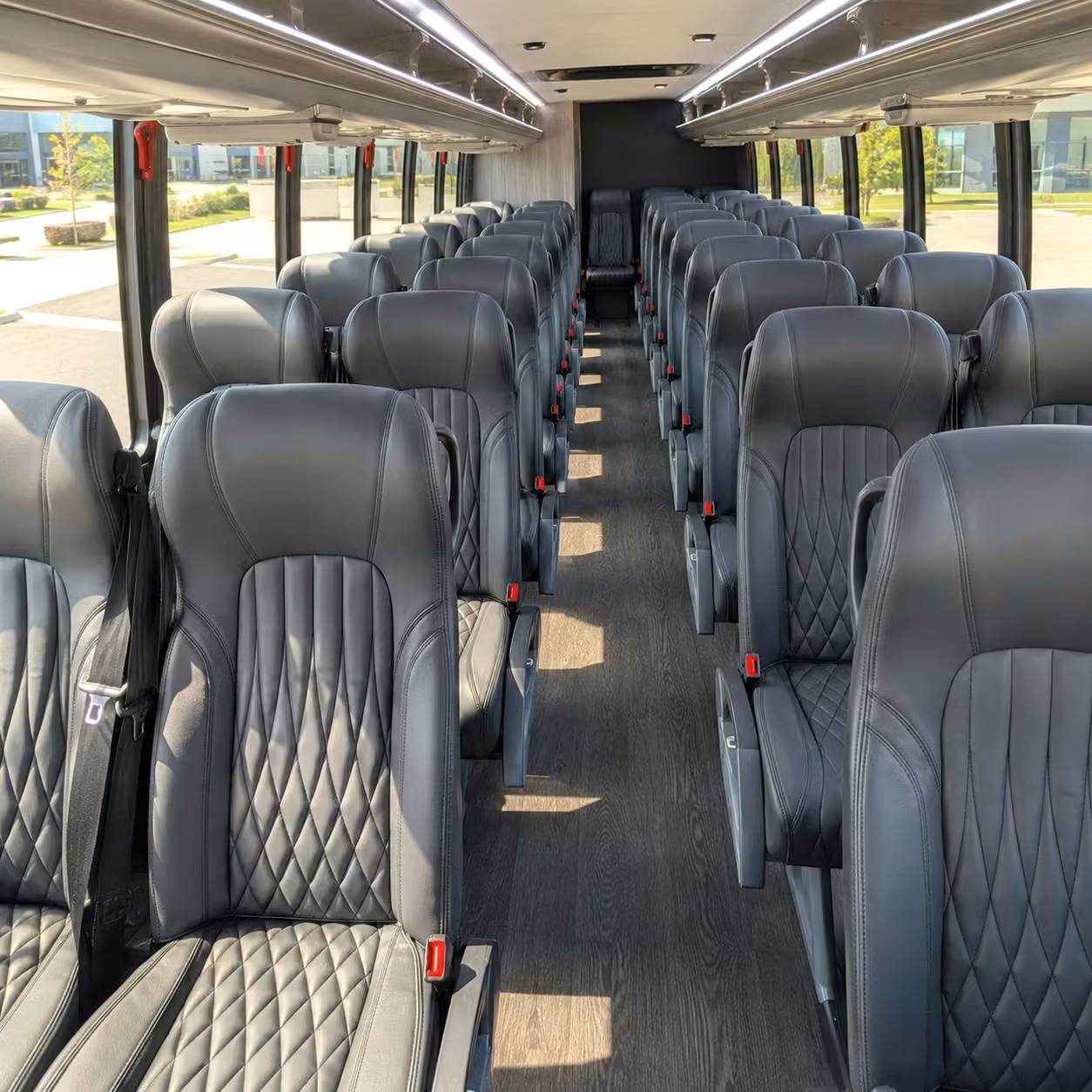 25 passenger minibus inside