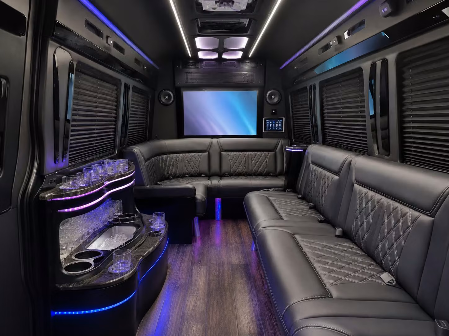 bus rental options for compton trips