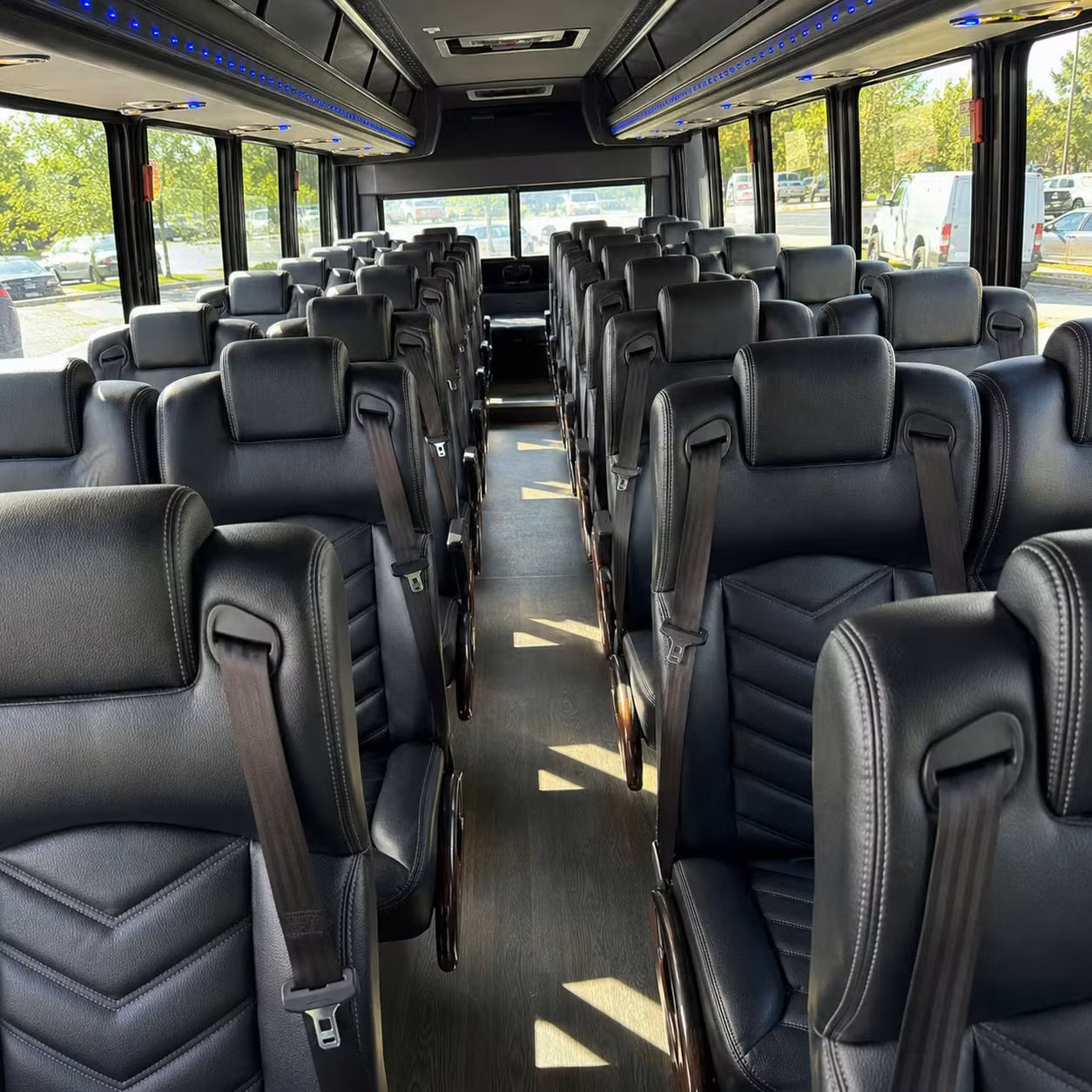 compton wedding shuttle services bus rentals