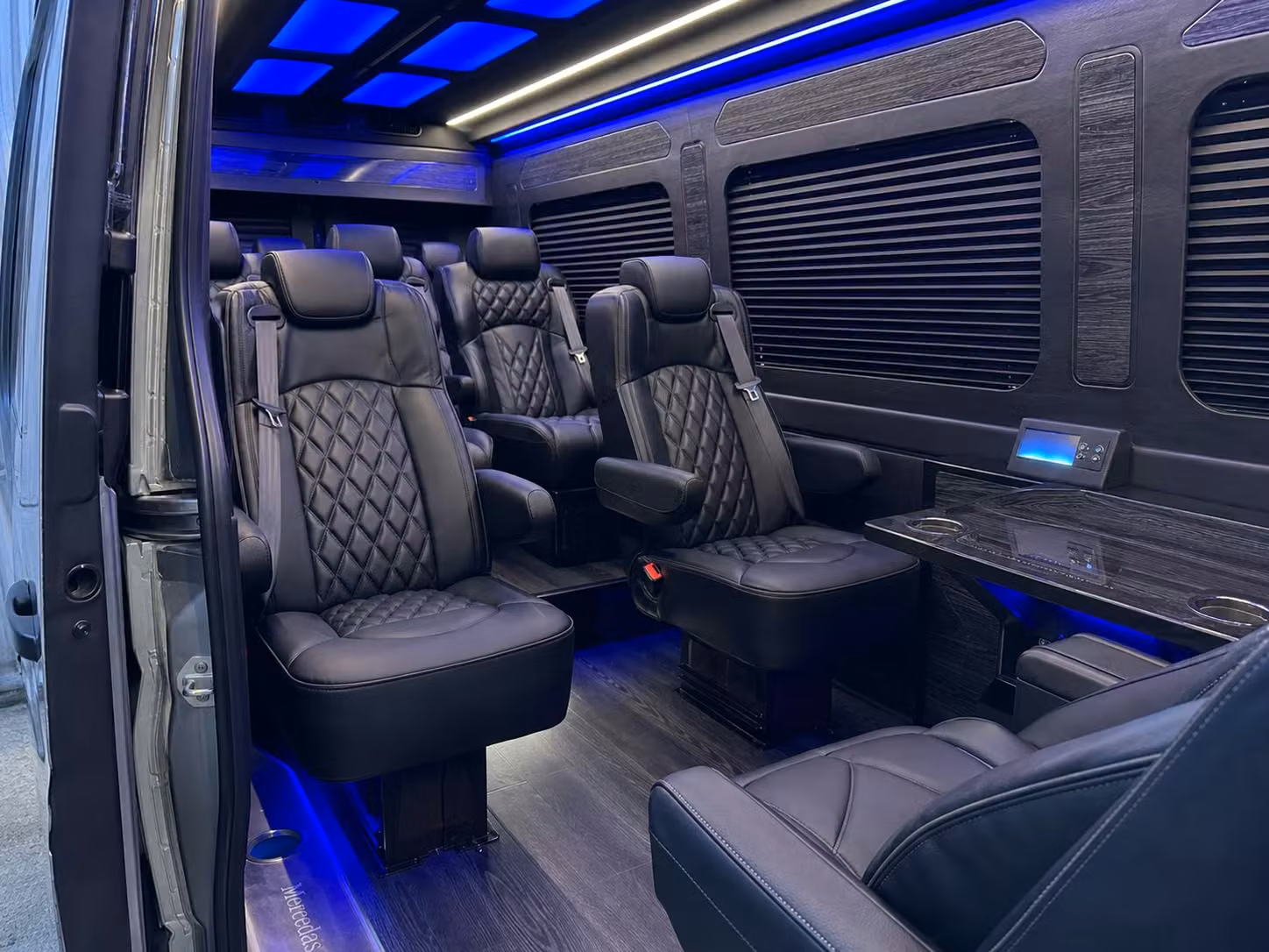 sprinter van transportation for groups and events across compton