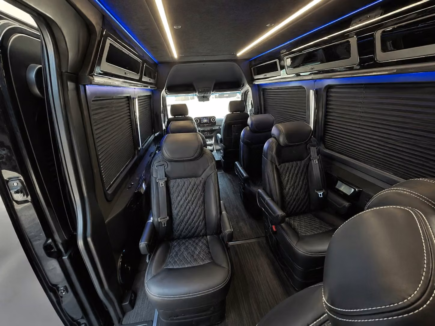 sprinter van with driver interior